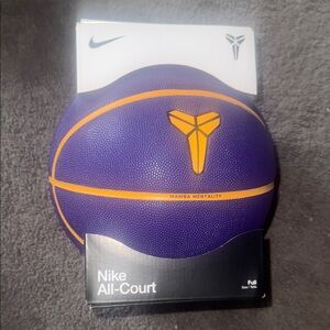 Nike Purple & Gold Mamba Mentality All-Court Basketball
